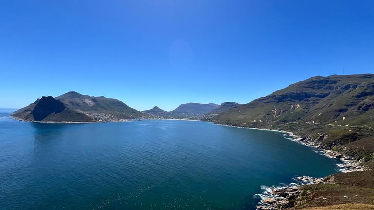 View to Hout Bay from Chapmans Peak. Photo by Marty Schouten